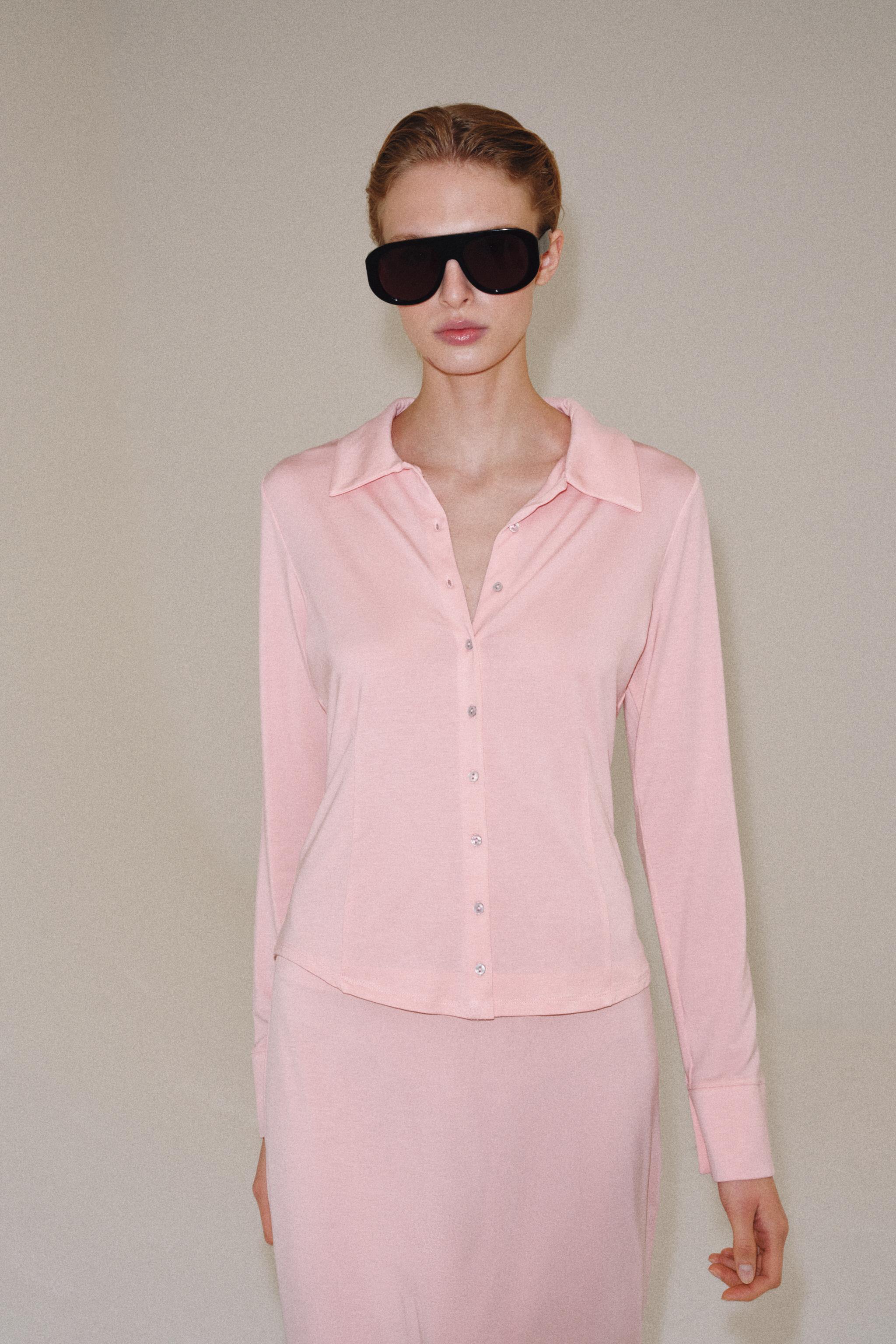 FLOWY LONG SLEEVE SHIRT